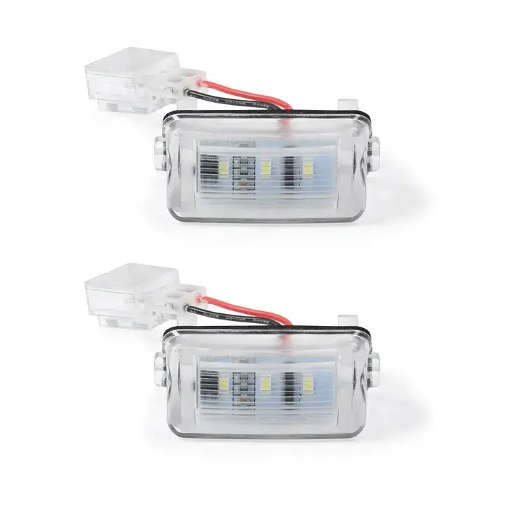 Led license plate light for Citroen